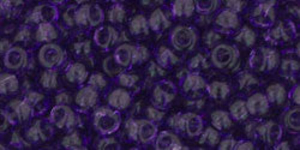 Toho 8/0 Round Japanese Seed Bead, TR8-19, Transparent Sugar Plum
